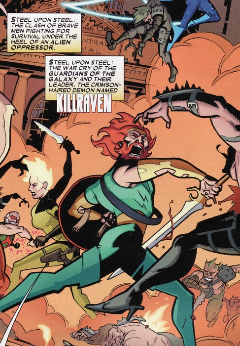 Killraven in Guardians of the Galaxy #18